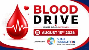 Blood Drive on August 15, 2026